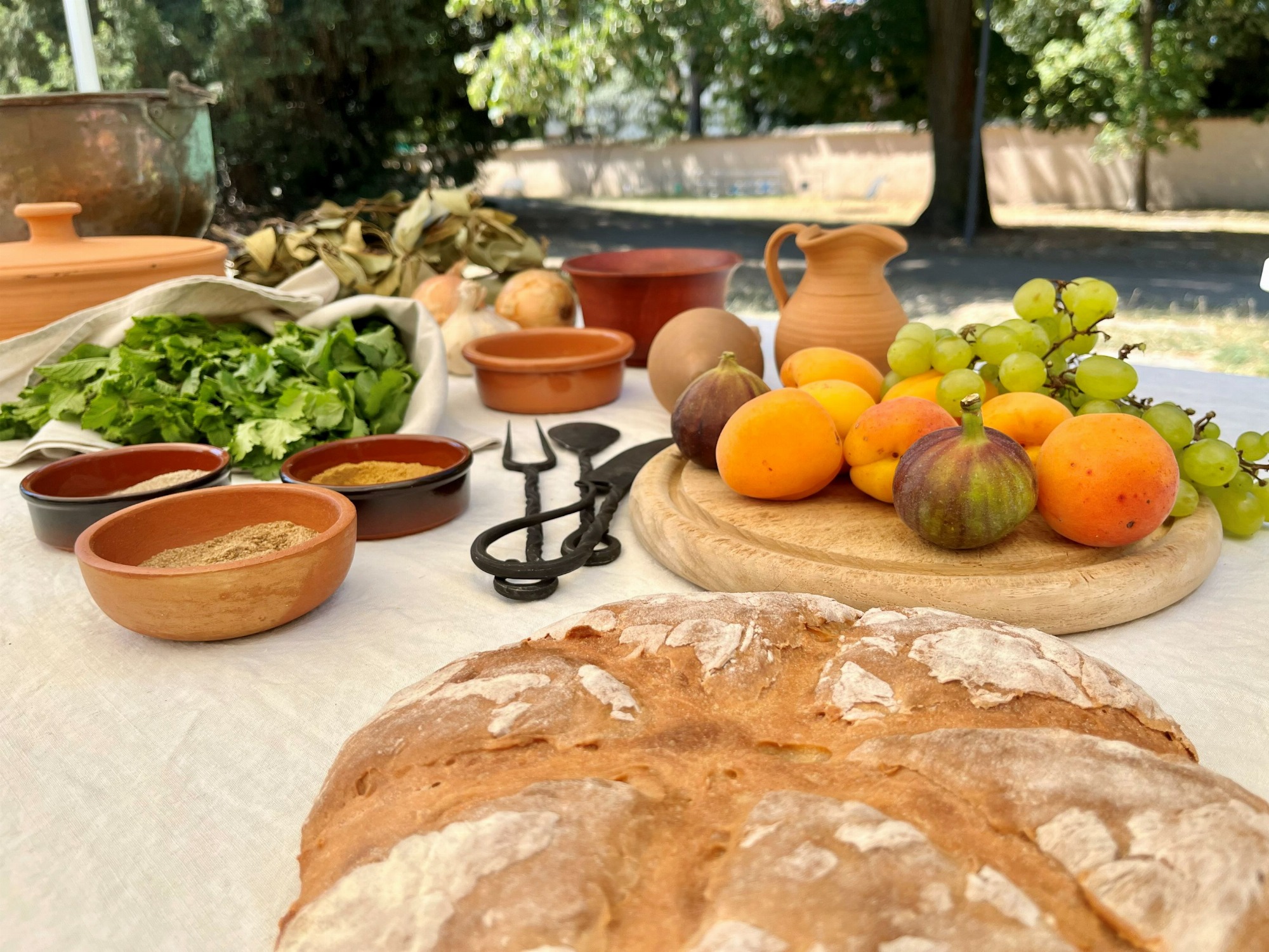 Atelier de la fouille à l'assiette