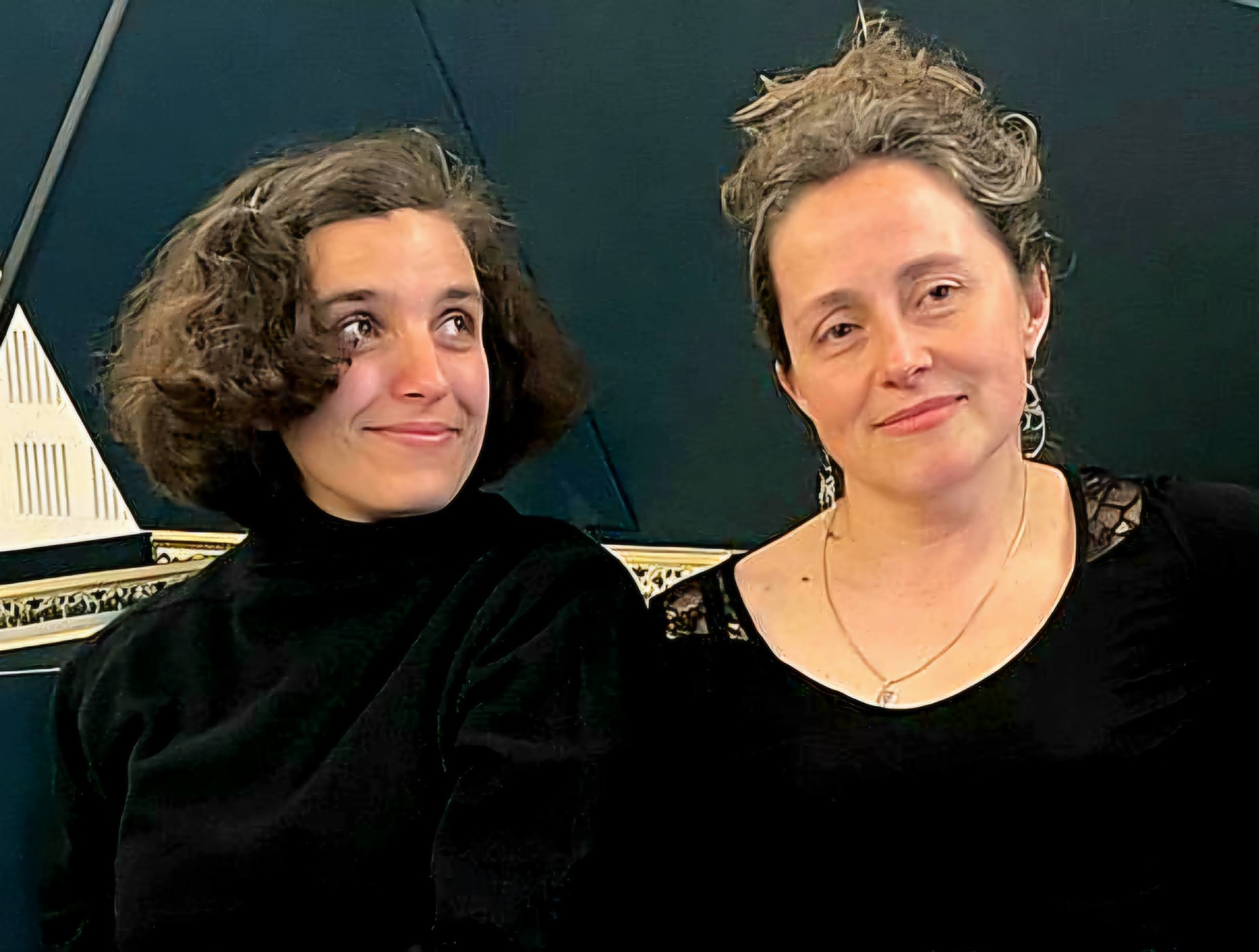 Mathilde Cuissard et Jeanne Saint Sardos