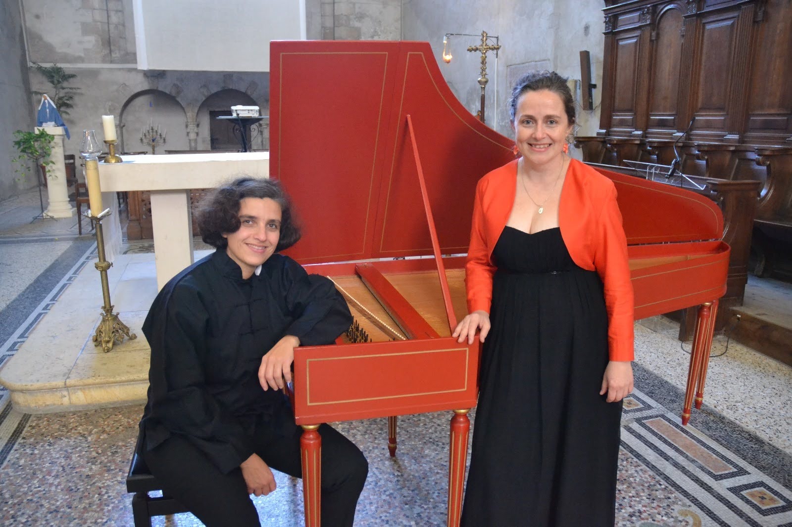 Mathilde Cuissard et Jeanne Sardosaint-Sardos