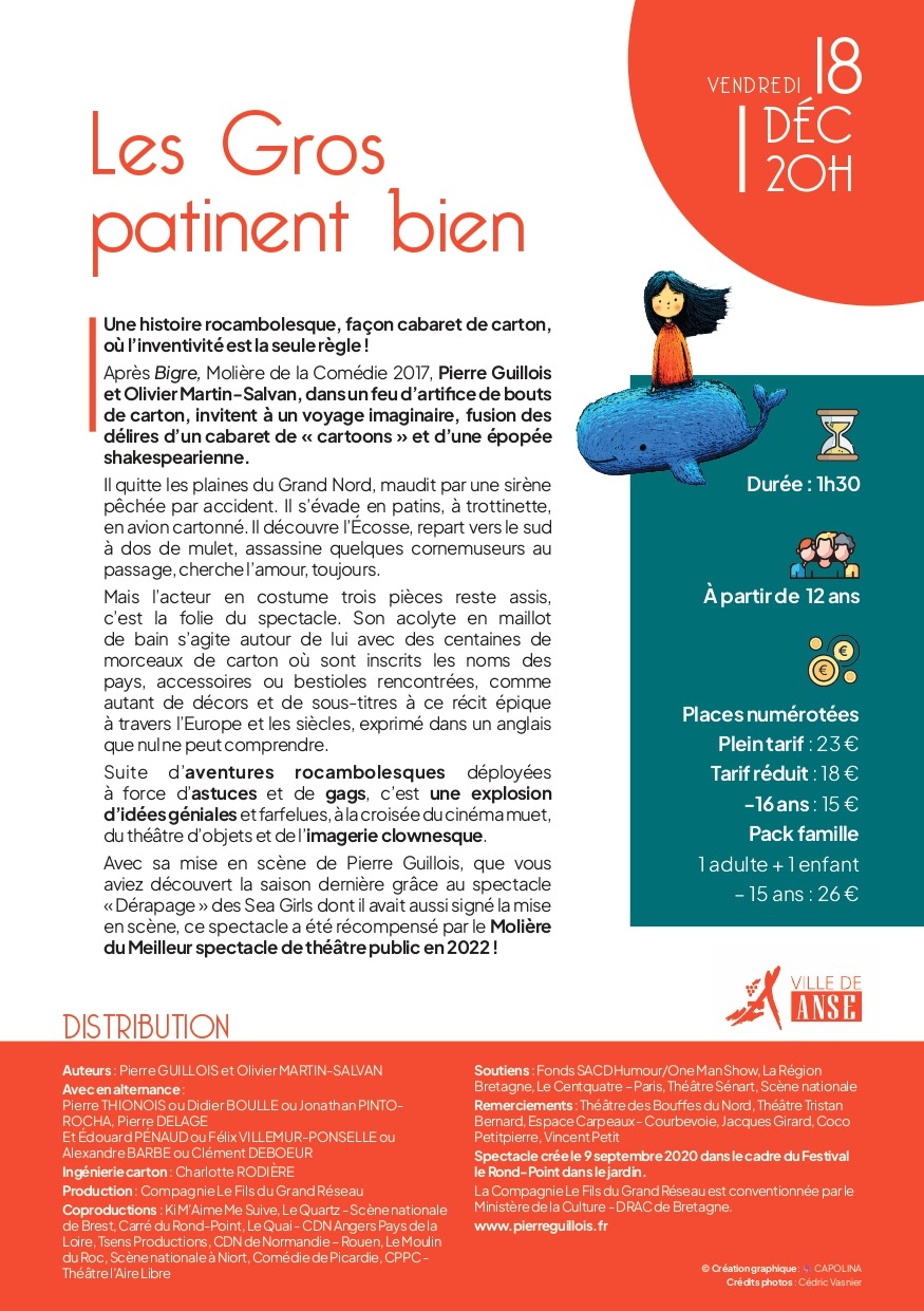 Affiche du spectacle