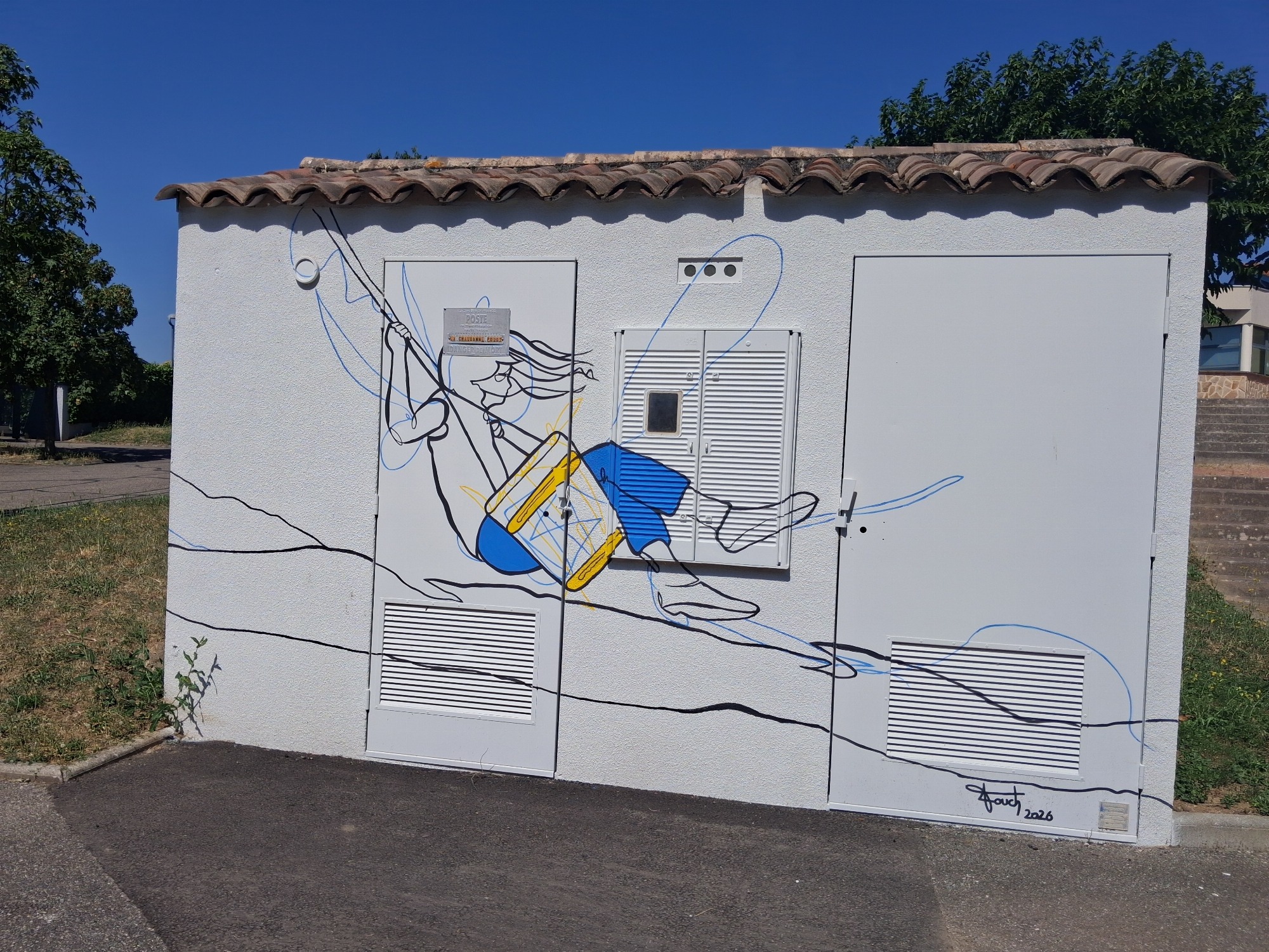 Street Art : Fouch_Impact'Art_Beauvallon Chassagny