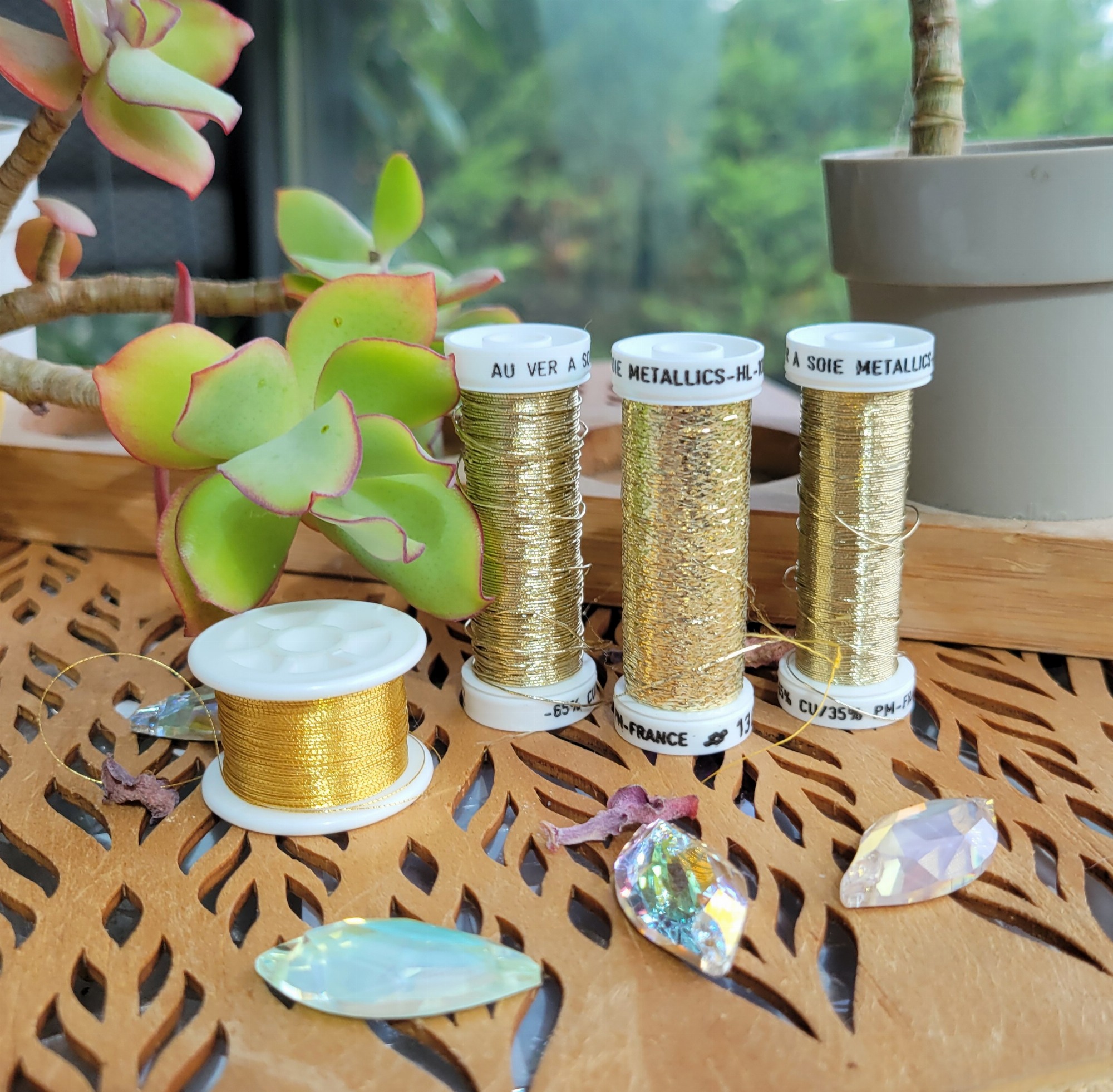 Broderie perles et paillettes_Vienne