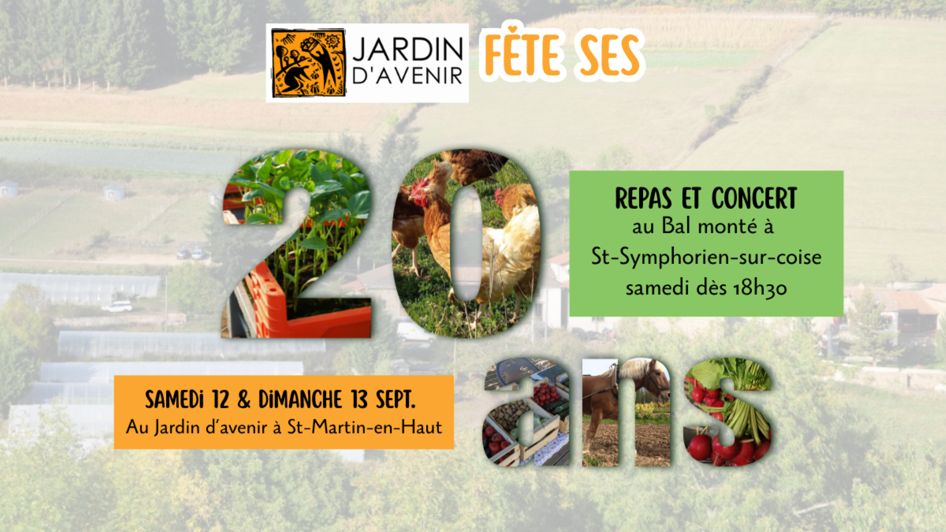 20 ans de Jardin d'Avenir