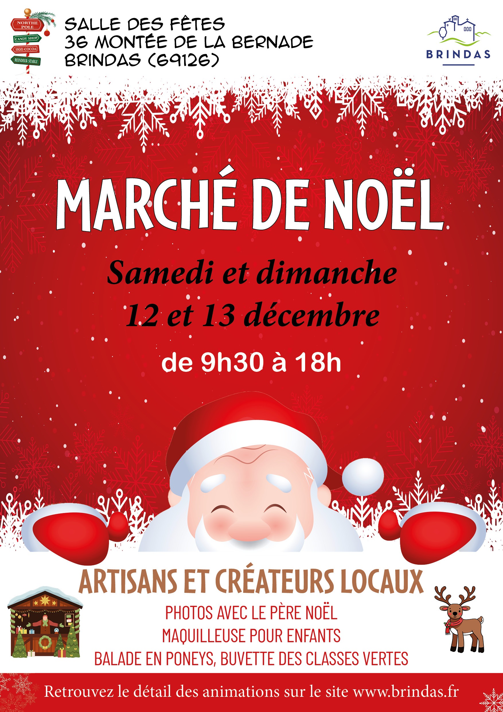 Marché de Noël de Brindas 2026