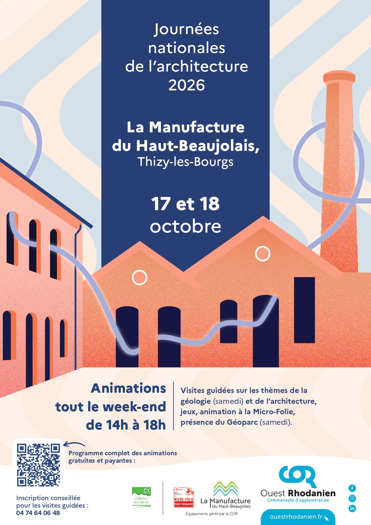 Journées Nationales de l'Architecture à la Manufacture_Thizy-les-Bourgs