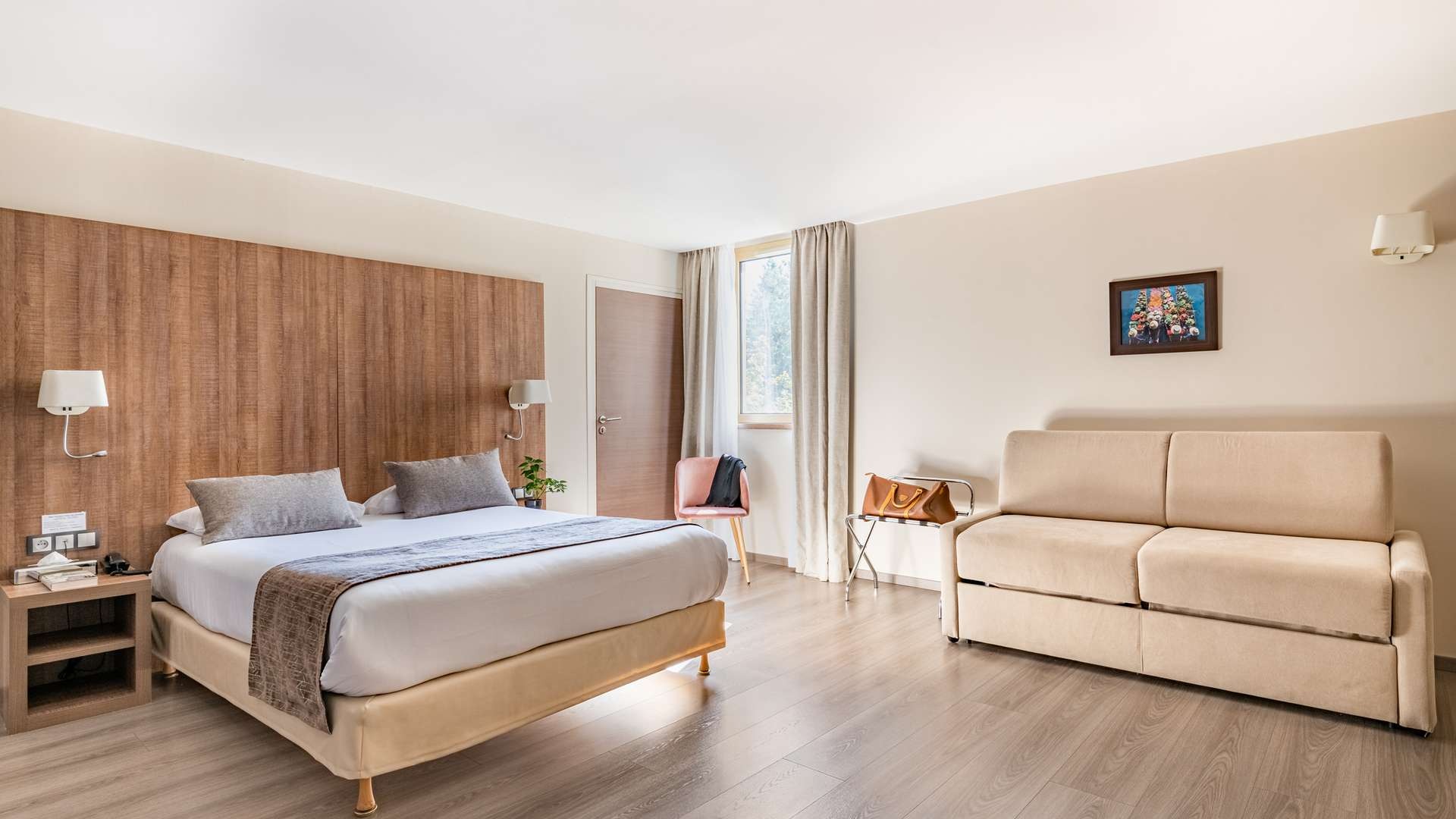 Chambre Familiale avec Canapé Lit