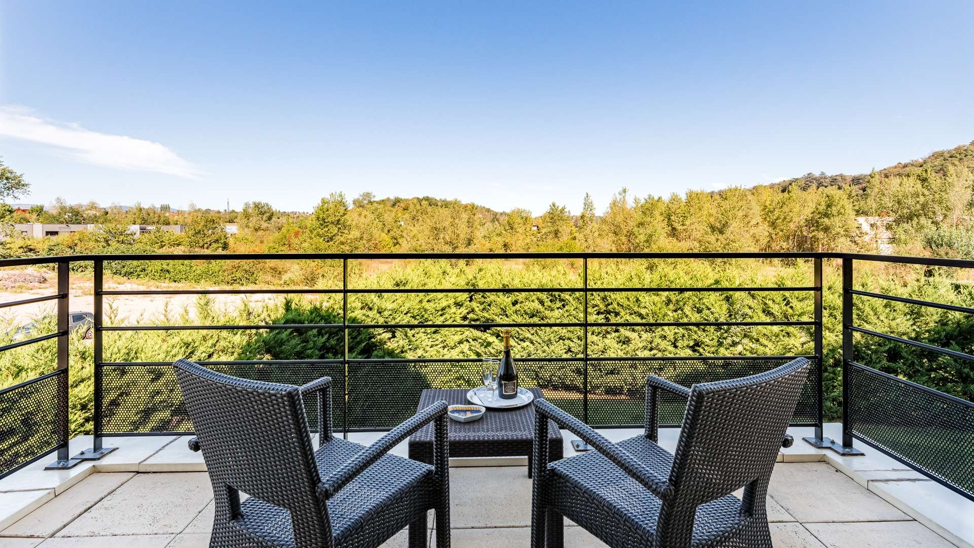 Jardin privé de la salle de séminaire